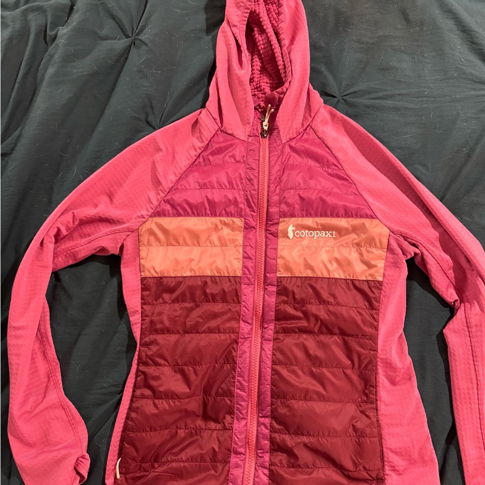 Cotopaxi Women's Two-Tone Pink Ski Jacket